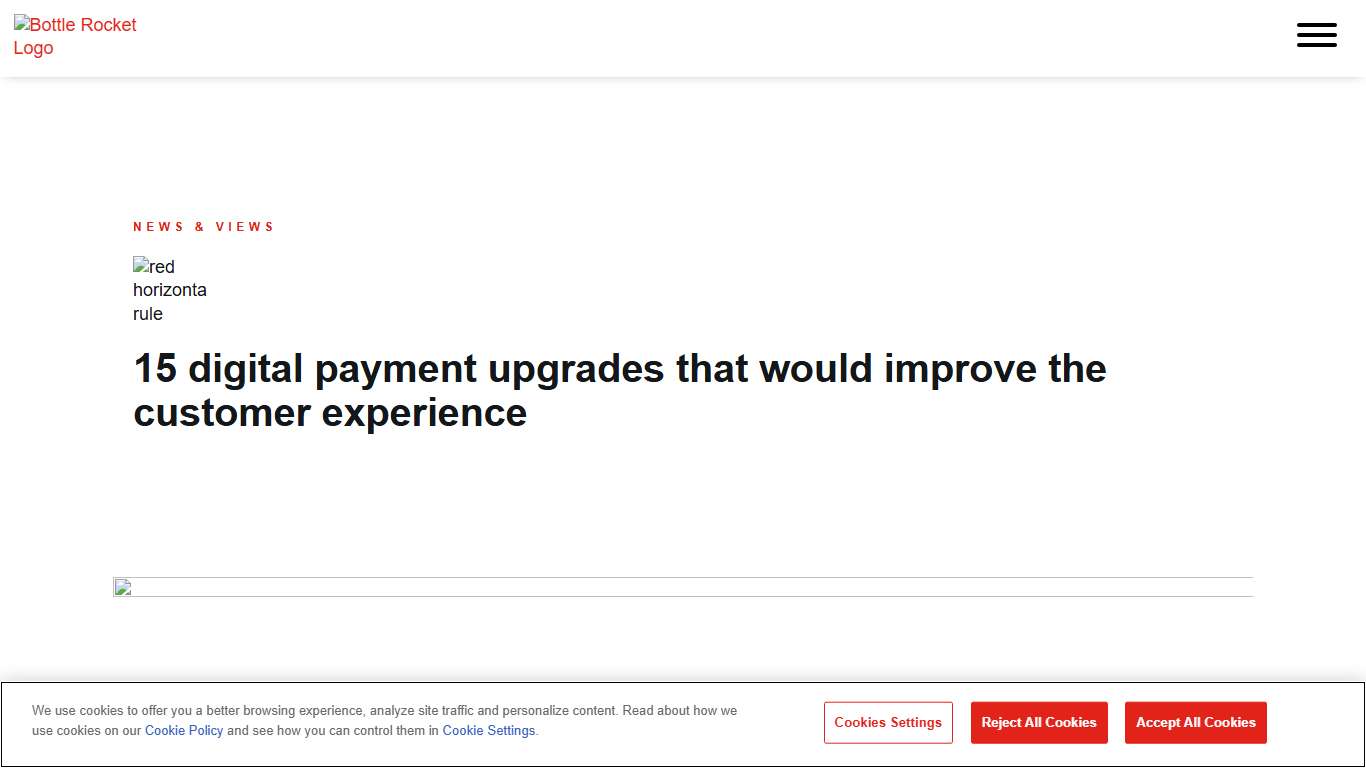 15 Digital Payment Upgrades That Would Improve The Customer Experience | Bottle Rocket